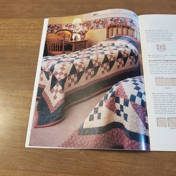 Quilt Pattern Booklets Lot Of 2  Patterns, quilting basics & instructions - Picture 10 of 12